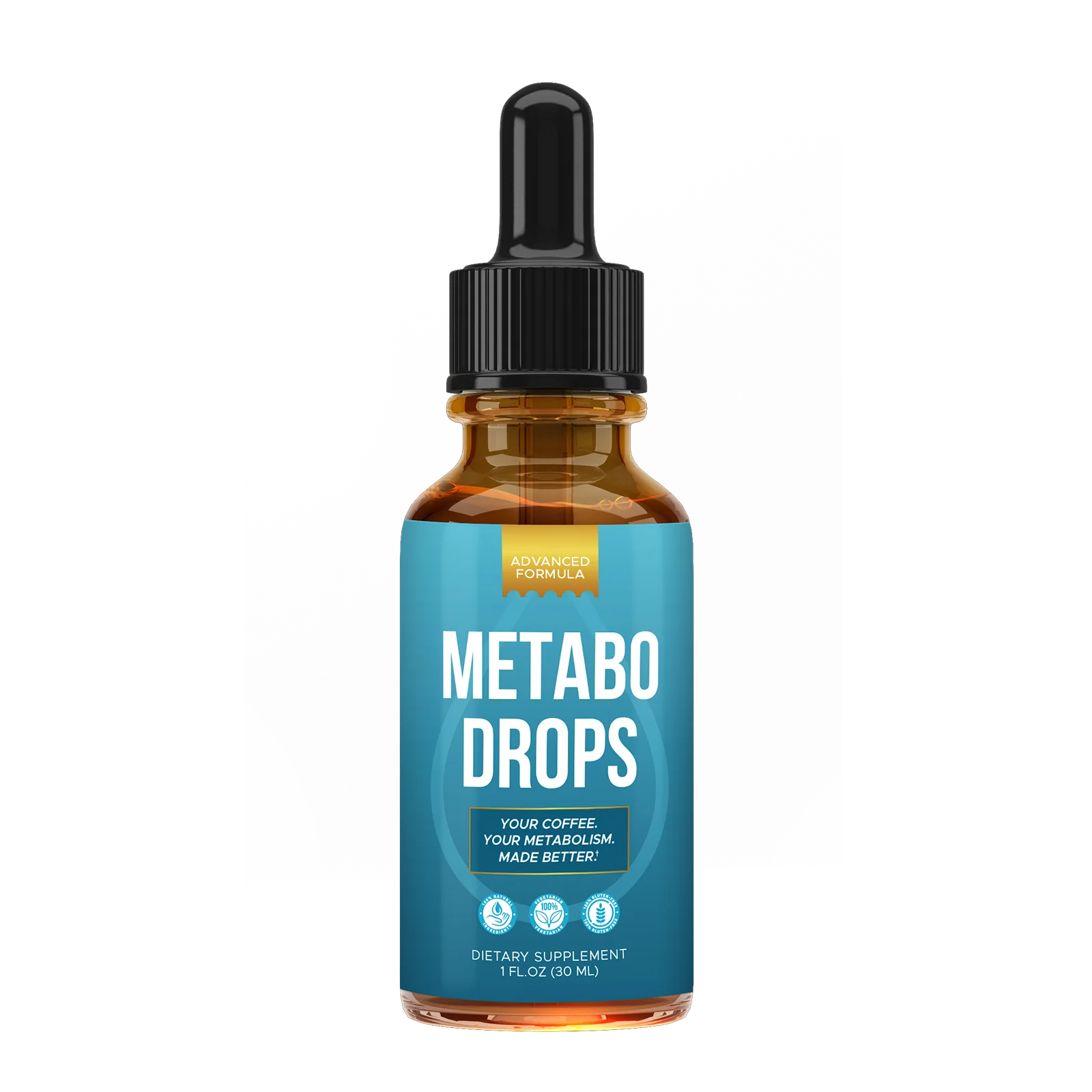 MetaboDrop Natural Metabolism Boosting Coffee Drops